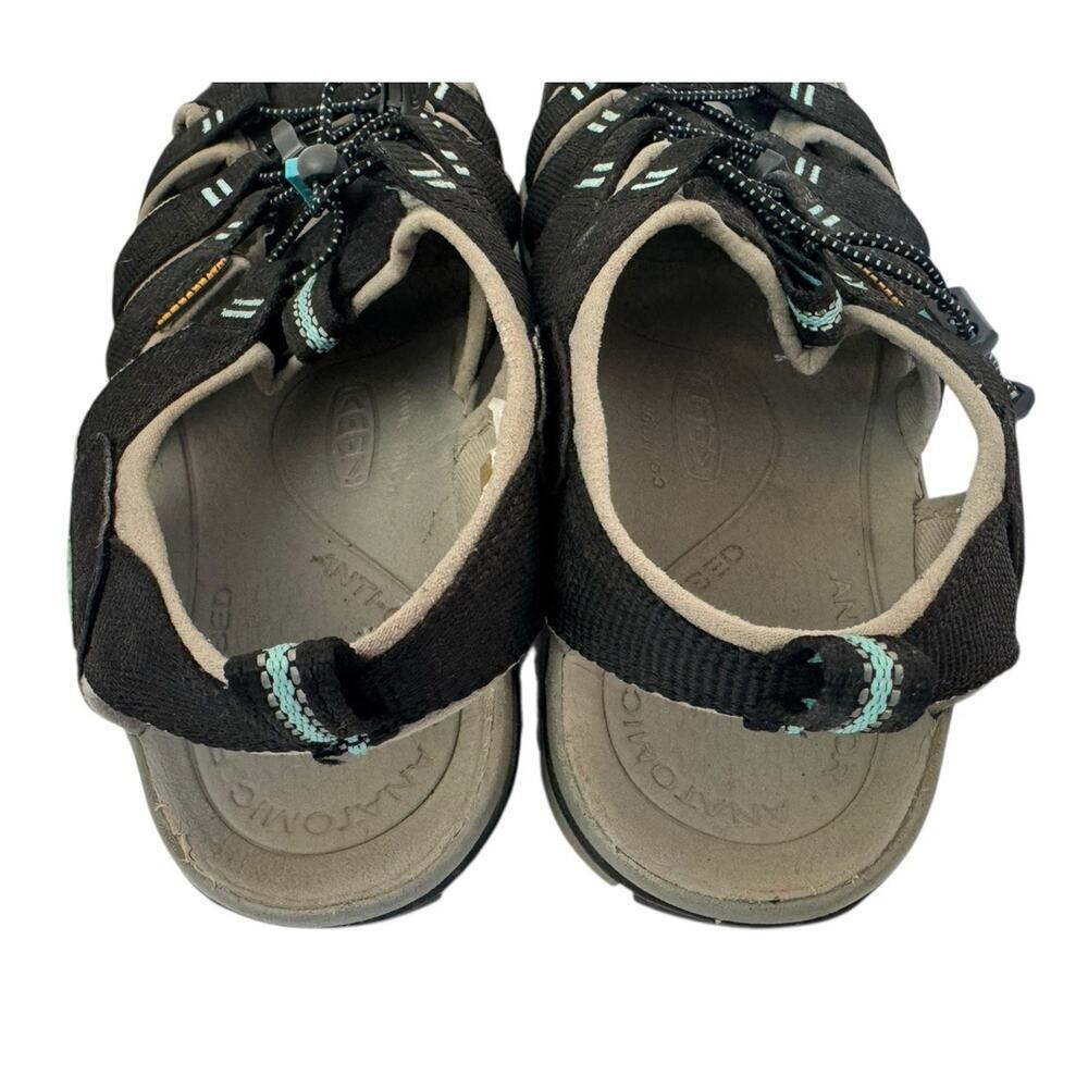 KEEN Clearwater CNX Leather Comfort Contour Sandals Hike Beach Summer Women 9.5 - Picture 6 of 10